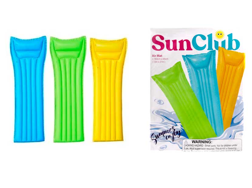 37496-COLCHONETA INFLABLE 183X69CM JILONG