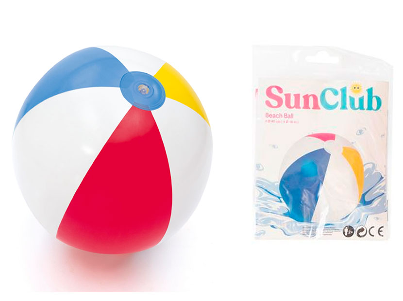 66001-PELOTA INFLABLE 40CM GAJOS JILONG