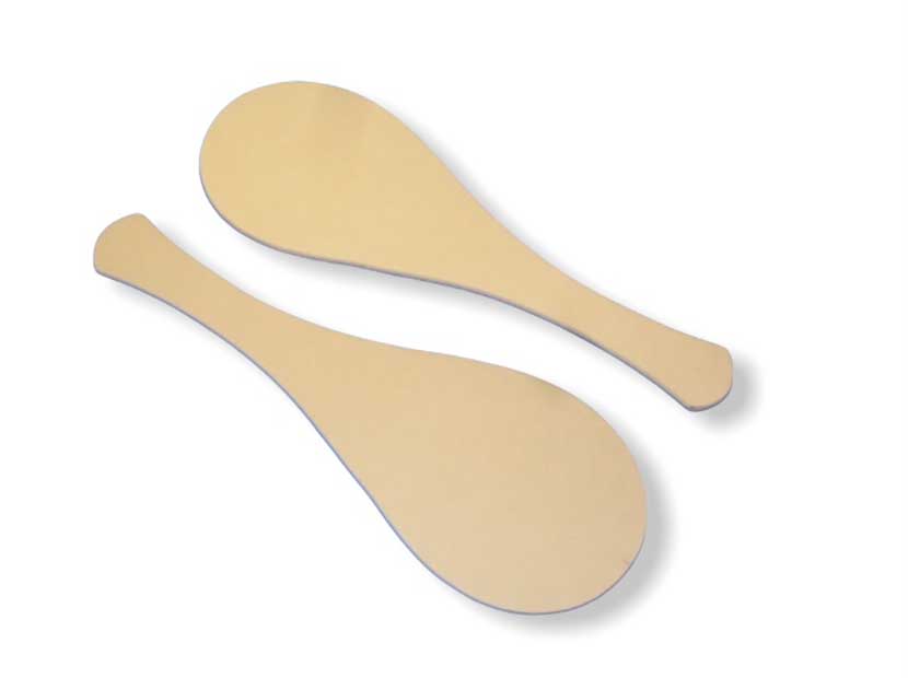PALETA GRANDE DE MADERA X2 48CM.