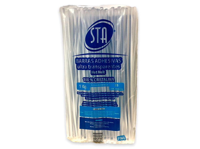 BARRITAS SILICONA FINA 1KG APROX 90U 20601-