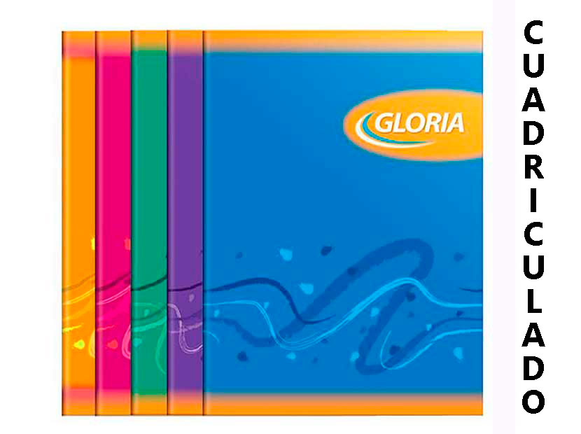11037-CUADERNO TF 48HC GLORIA 100745-CUADRICULADO