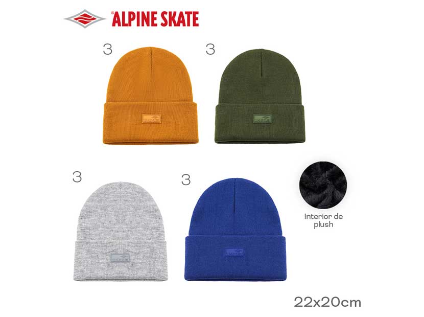 18801-GORRO ALPINE SKATE COLORES TRENDY
