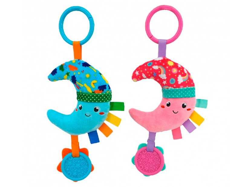59028-SONAJERO LUNA PELUCHE COLGANTE