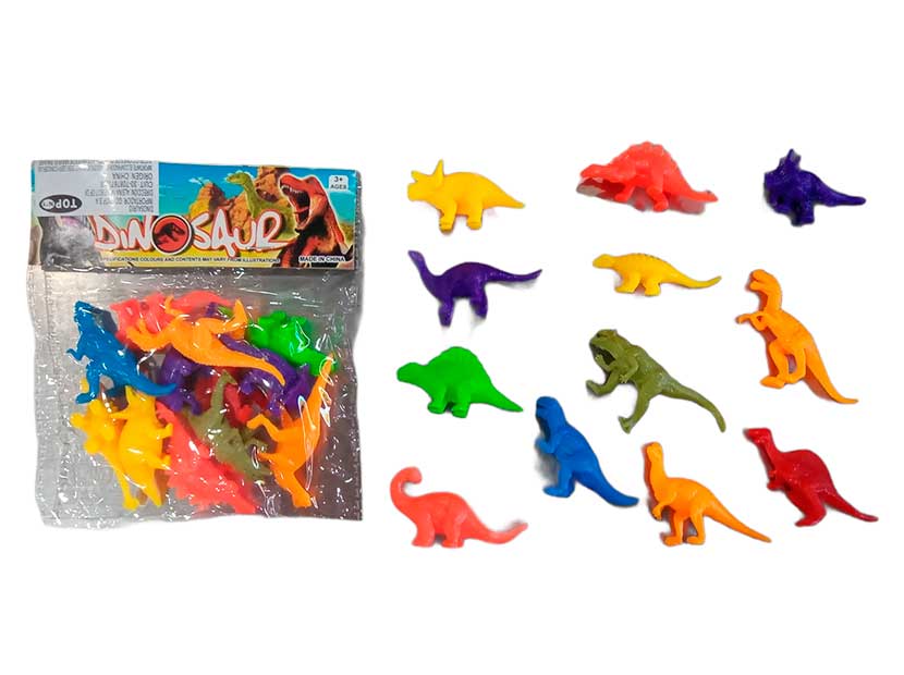 1616-DINOSAURIOS X12 PVCBAG 42416-AB-10617-