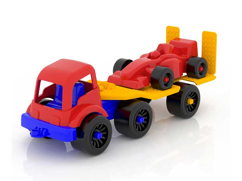 61-CAMION C/TRAILER JUGAR 061-