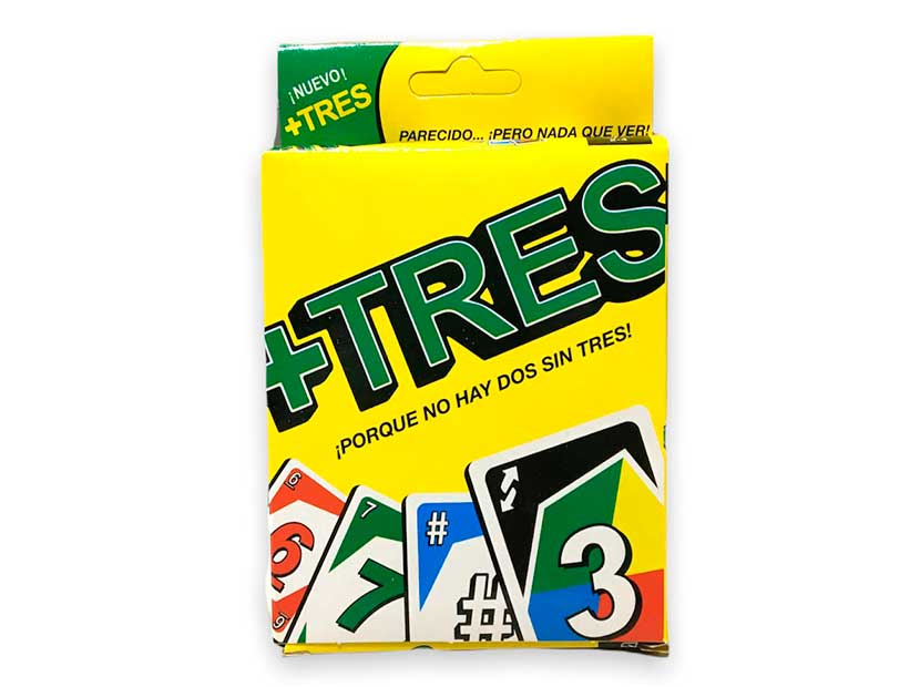 TRES JUEGO DE NAIPES