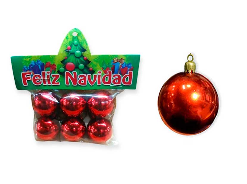 G3 X6 ROJO GLOBOS Nº3 101-