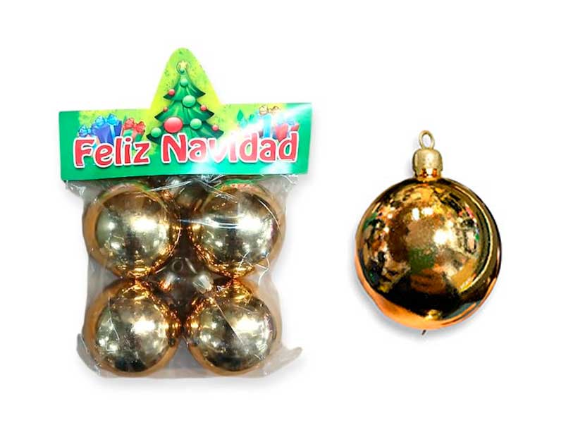 G5X4-GLOBOS Nº5 X4 103- ORO