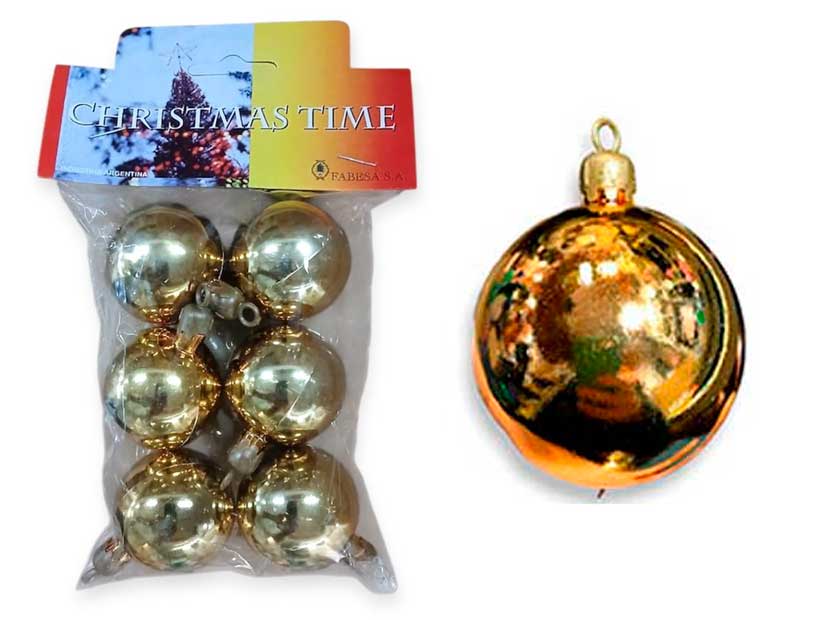 G4 X6 ORO GLOBOS Nº4 102-60040B-006