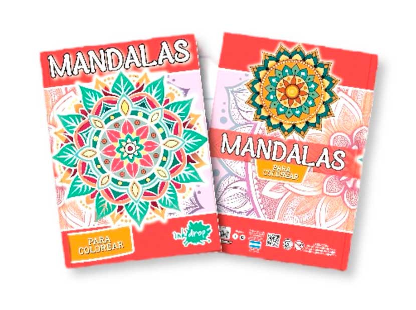 INKDROP LIBRITO P/COLOREAR MANDALAS 566267-