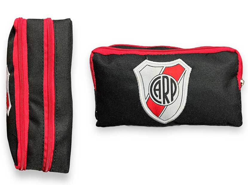 DOBLE CIERRE ROJO BORDADO CANOPLA