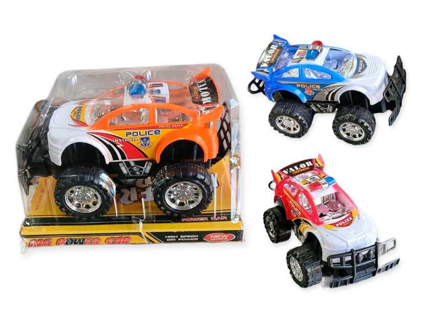 151-AUTO POLICIA 15CM BURBUJA BA-01124-36542-