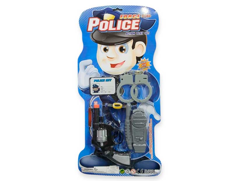 10770-BLISTER POLICIA 43CM 41489-