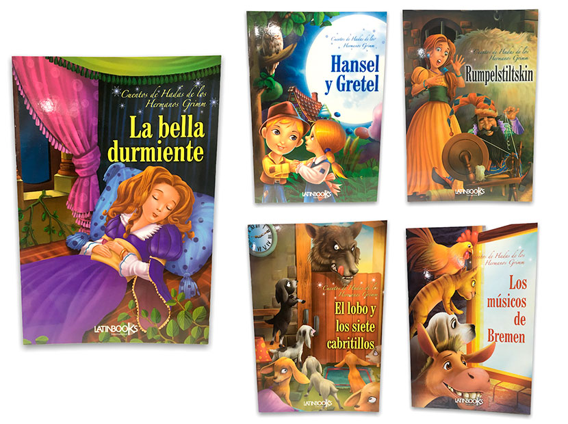 HERMANOS GRIMM LIBRO DE CUENTOS GRANDE