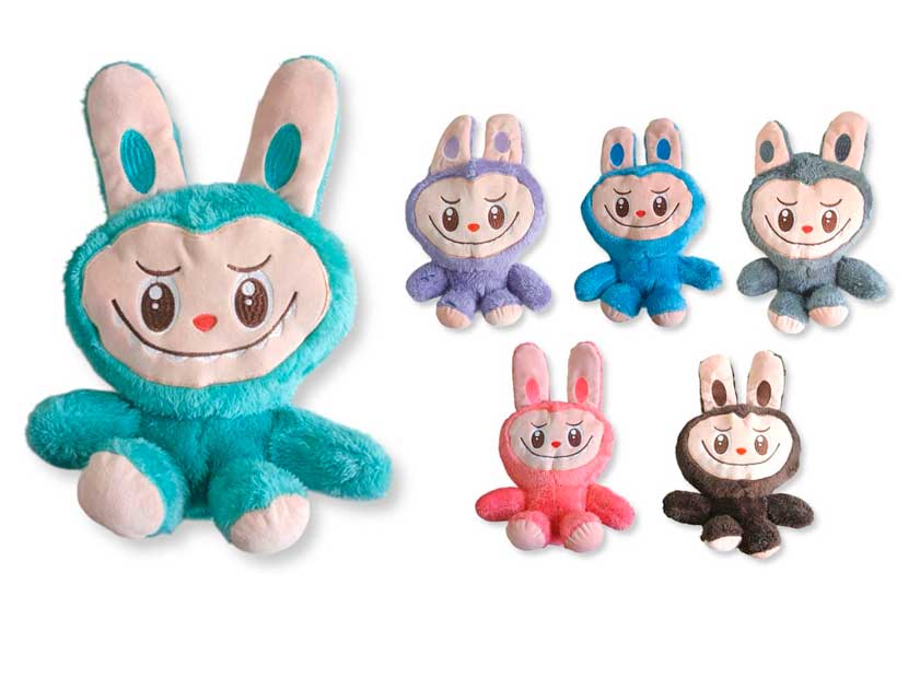 LABUBU SENTADO GRANDE 32CM PELUCHE