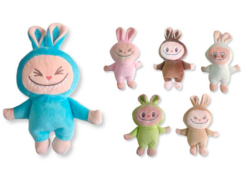 LLAVERO LABUBU LISO 19CM PELUCHE