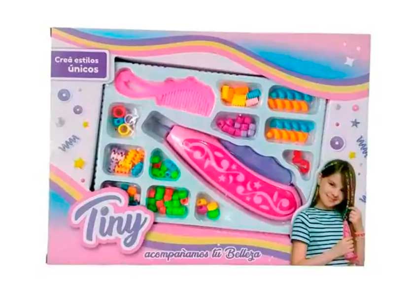 54305-CAJA BIJOUTERIE CON TRENZADORA 33X24CM TINY