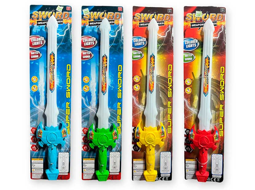 TORNADO ESPADA C/LUZ BL.  CX0015 4040000047-