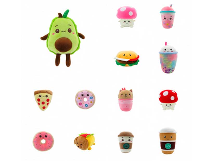 68127-S-COMIDAS DE PELUCHE 25CM