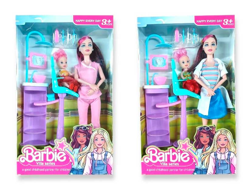 YZ004A5-MUÑECA DOCTORA C/MUÑEQUITA 3280001333-
