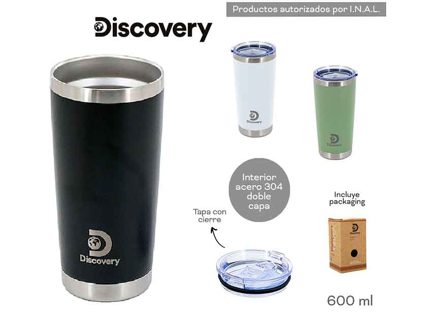 18494-VASO TERMICO 600ML DISCOVERY