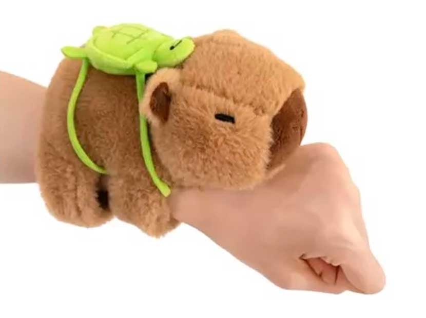 PULSERA CAPIBARA CON TORTUGA XL-409