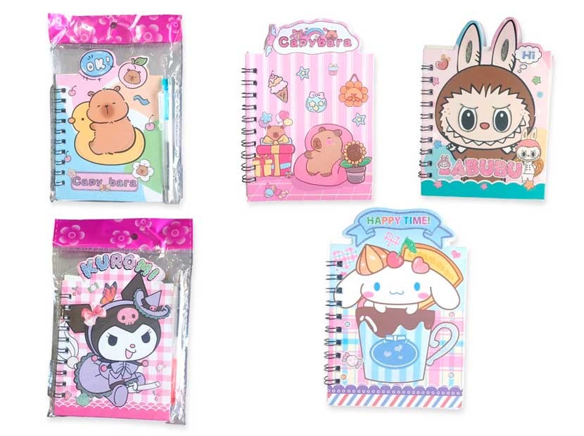 DD-80104-LIBRETITAS PERSONAJES 13X9CM