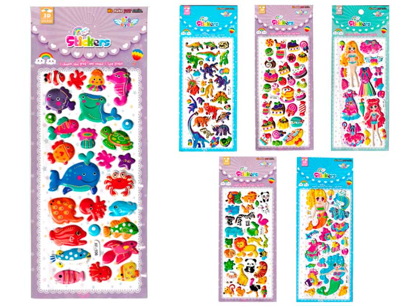 STICKERS RELIEVE 9.5X23CM ZLE-BS-18-01