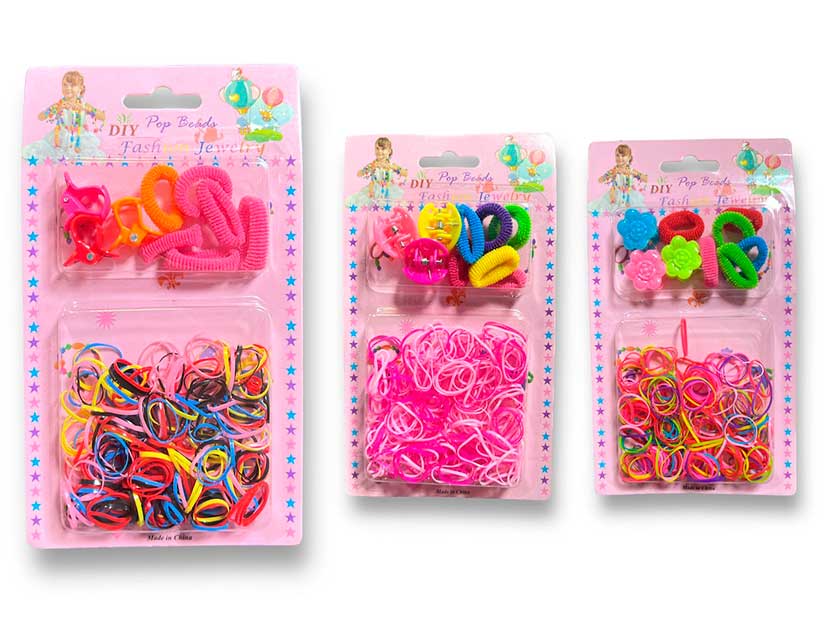 BROCHECITOS Y GOMITAS SILICONA POP HB99329-