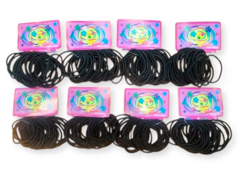 COLITAS ELASTICAS X24 FINITAS NEGRAS HB104586-