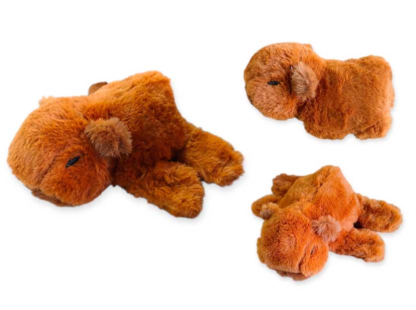 PULSERA CAPIBARA GRANDE PELUCHE 17CM
