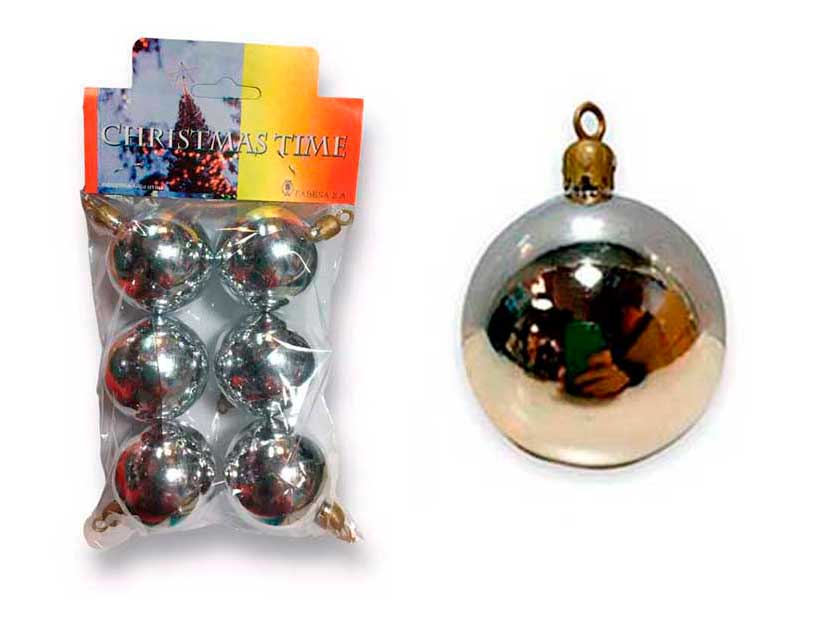G4 X6 PLATA GLOBOS Nº4 102-60040B-006