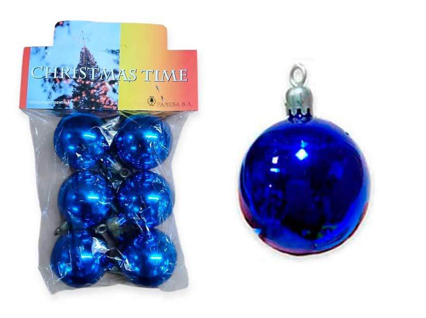 G4 X6 AZUL GLOBOS Nº4 102-60040B-006