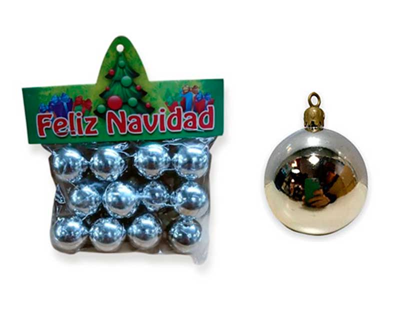 G2½ X12 PLATA MINIGLOBO 2½ 100-
