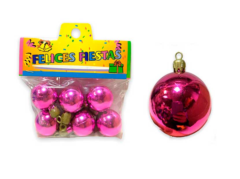 G3 X6 FUCSIA GLOBOS Nº3  101-