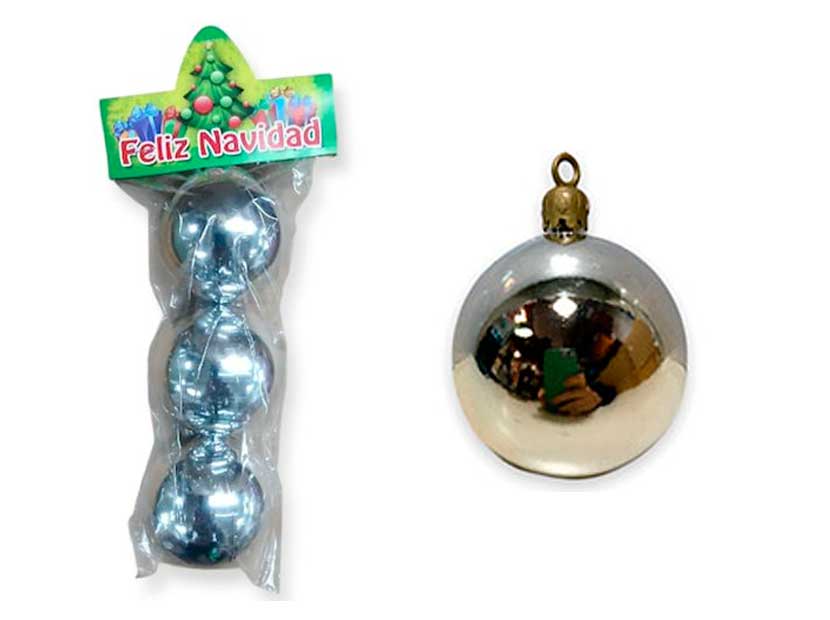 G6 X3 PLATA GLOBOS Nº6 104-