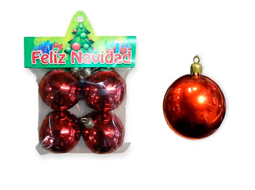 G5 X4 ROJO GLOBOS Nº5 103-60050B-006