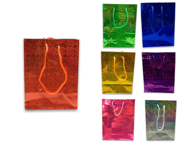 BOLSA METALIZ.CHICA 18X21X7CM.H2 272-IG0276-