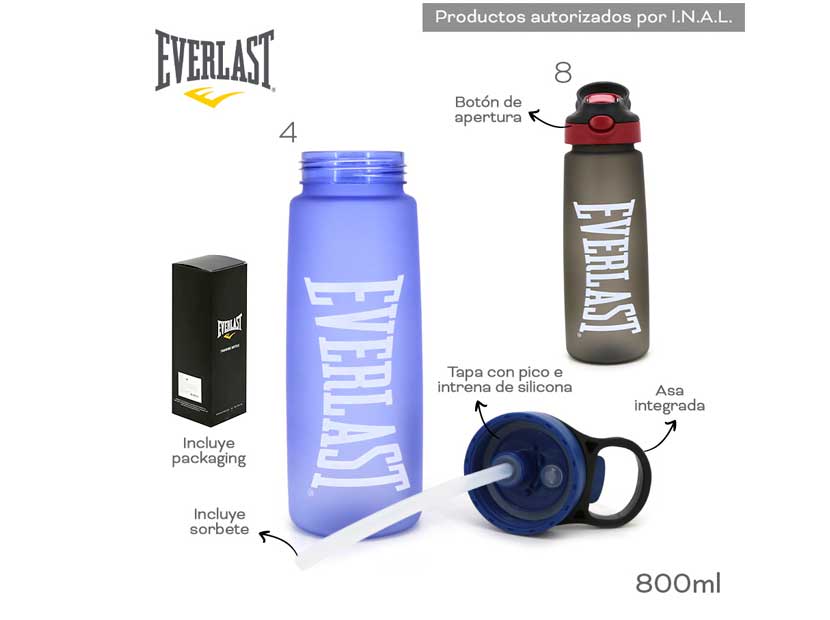 10924-BOTELLA EVERLAST T8 800ML