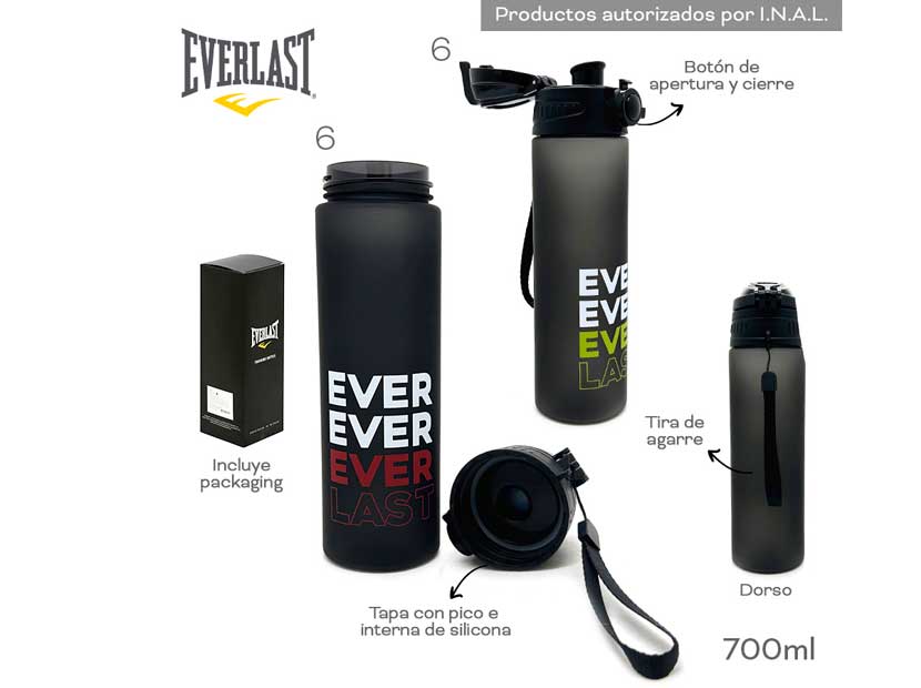 11397-BOTELLA EVERLAST 700ML T6