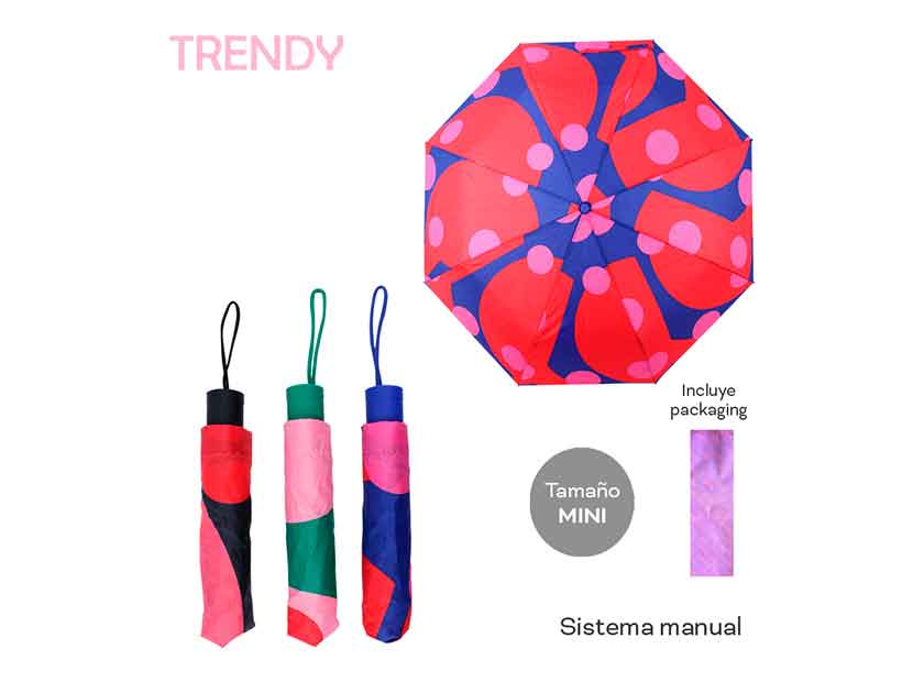 28453-PARAGUAS MINI TRENDY