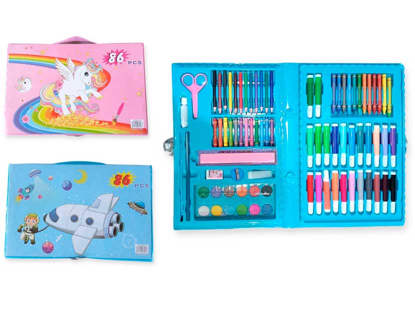 KBX-86-SET LIBRERIA E/VALIJA 86 PIEZAS 453-25-3