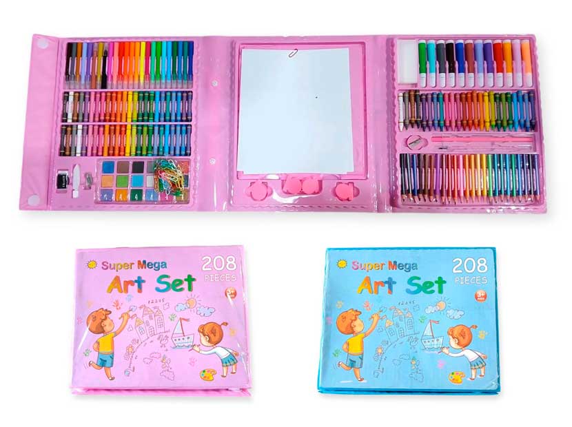 208-SET LIBRERIA E/VALIJA 208 PIEZAS 453-25-2