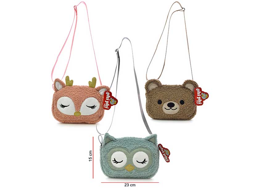 8182-CARTERA ANIMALES 23CM
