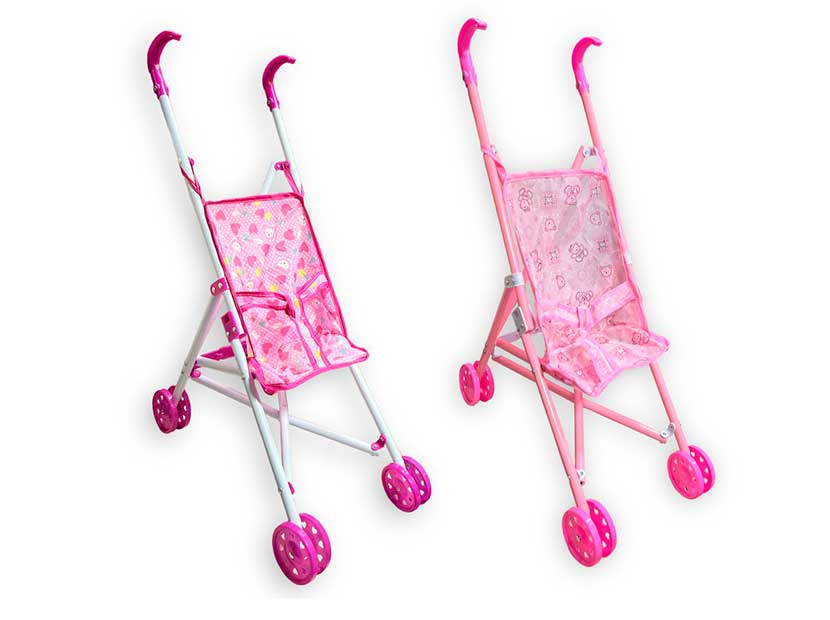 COCHECITO METAL PASEO PARAGUITAS 53CM 3288-2H