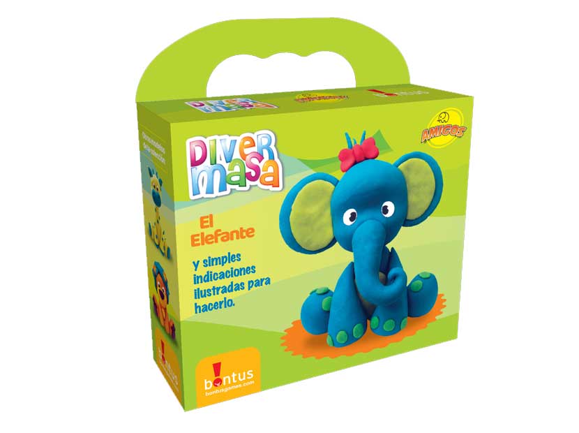 461-DIVERMASA ELEFANTE AMIGOS ANIMALES BONTUS