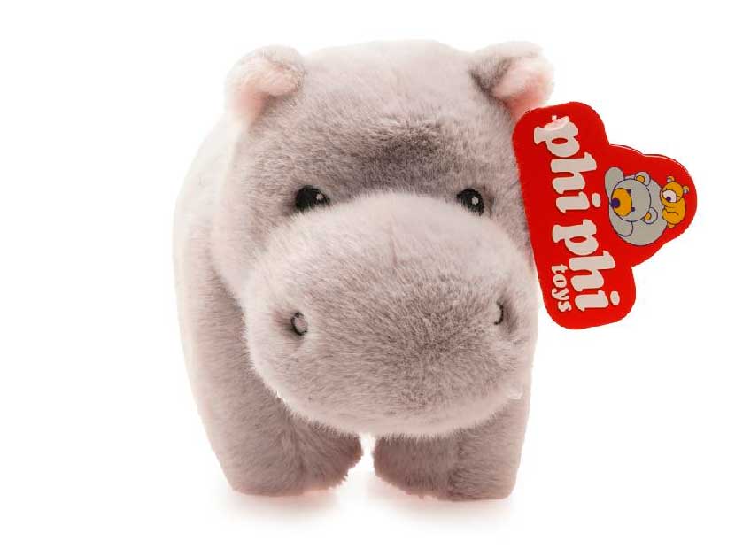 8238-HIPOPOTAMO 25CM PELUCHE