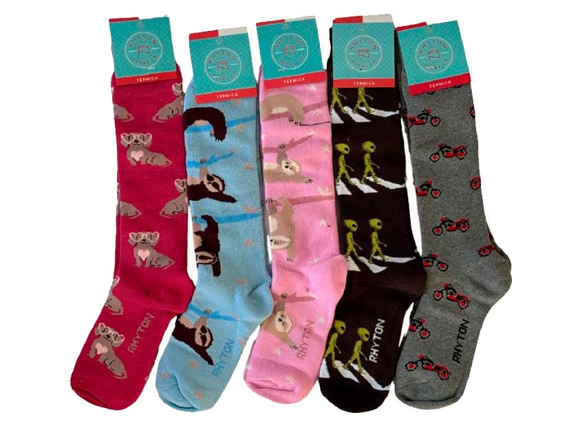 4100-MEDIAS TERMICAS UNISEX RHYTON ALGODON C/LYCRA