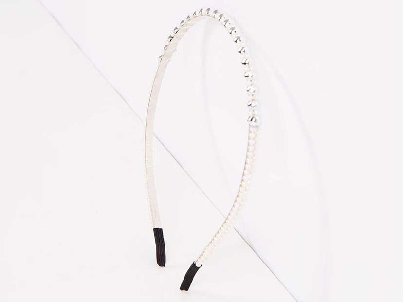 VINCHA STRASS Y PERLAS 51741-