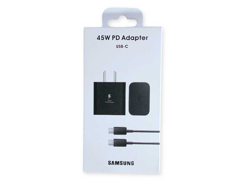 45W-CARGADOR SAMSUNG TIPO C A TIPO C